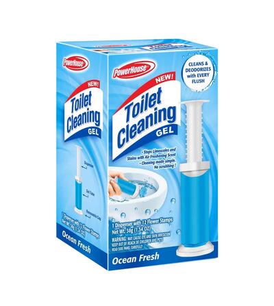 Powerhouse Toilet Cleaning Gel Ocean Fresh 1.34oz