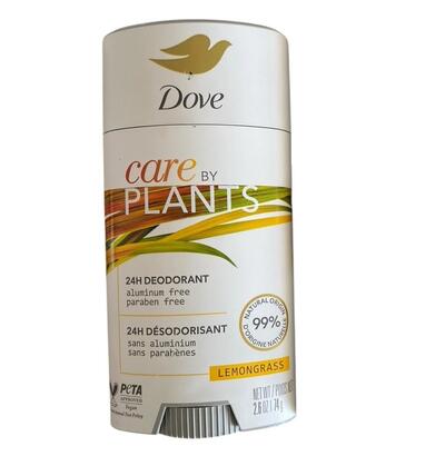 Dove Care Deodorant Stick Lemongrass 2.6oz