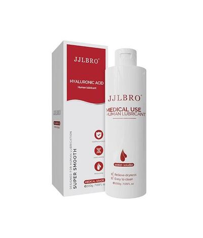 JJLBRO Hyaluronic Acid Medical Use Human Lubricant 200g