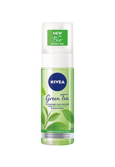 Nivea Face Wash Mousse Green Tea 150ml