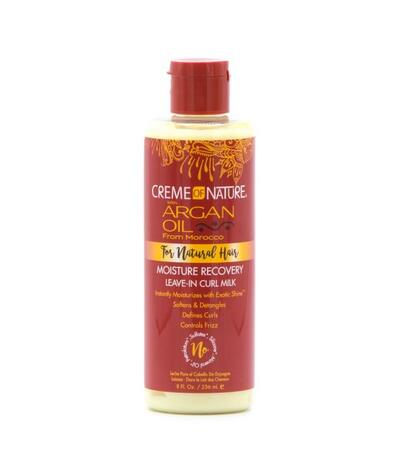 Creme Of Nature Argan Oil Moist Recovery Leave In Curl Milk 8oz