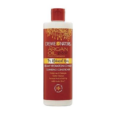 Creme Of Nature Argan Oil Creamy Hydration Co-wash Cleansing Conditioner 12oz