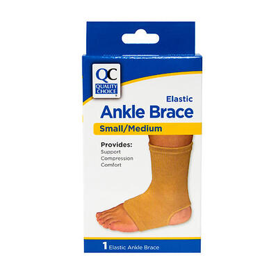 Quality Choice Elastic Ankle Brace Small/Medium