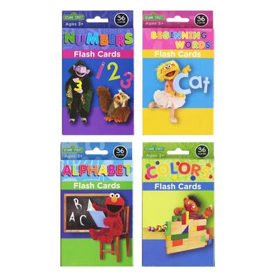 SESAME STREET FLASH CARD