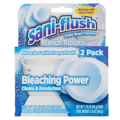 Sani-Flush Toilet Bowl Cleaner White Tablets 2 pack