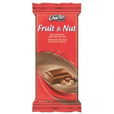 Charles Chocolate Fruit & Nut 3.81oz