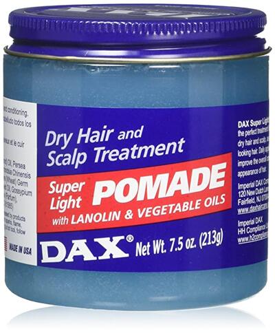 Dax Super Light Pomade With Lanolin & Vegetable Oils 7.5oz