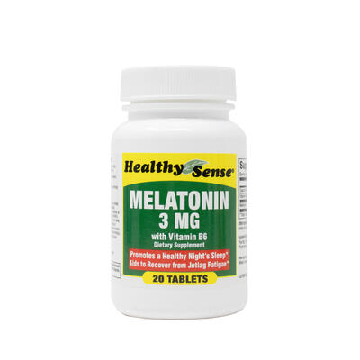 Healthy Sense Melatonin 3mg 20 tablets