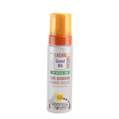 Creme Of Nature Coconut Milk Curl Quenching Foaming Mousse 7oz