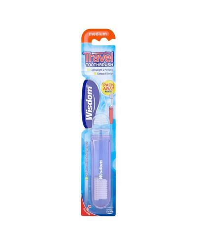 Wisdom Travel Toothbrush Medium 1 count