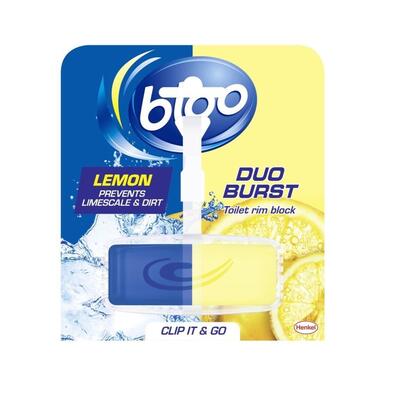 Bloo Duo Burst Toilet Rimblock Lemon 1 count