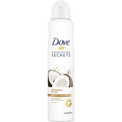 Dove Nourishing Antiperspirant Spray Coconut & Jasmine Flower 250ml