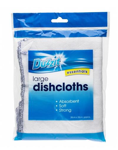 Duzzit Large Dishcloths 4pk