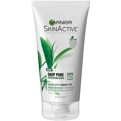 Garnier SkinActive Exfoliating Face Scrub with Green Tea Oily Skin 5 fl oz