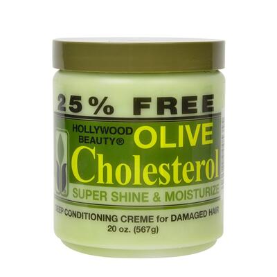 Hollywood Beauty Deep Conditioning Creme Olive Cholesterol 20oz