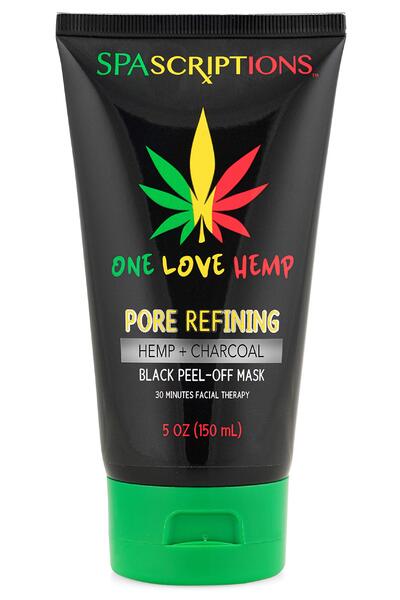 Spa Scriptions Pore Refining Hemp + Charcoal Black Peel Off Mask 5oz