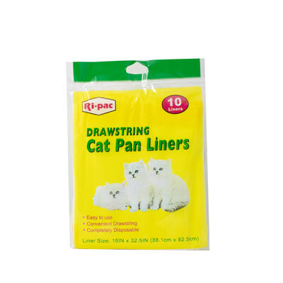 Ri-pac Drawstring Cat Pan Liners 10 count