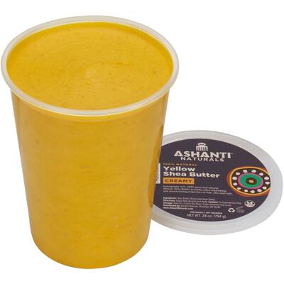 Ashanti Naturals Yellow Shea Butter Creamy 28oz