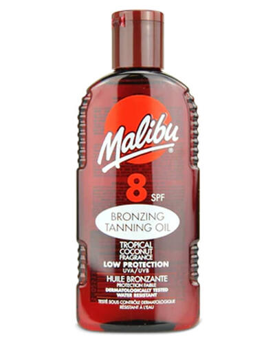 Malibu Bronzing Tanning Oil  8 SPF 200 ml