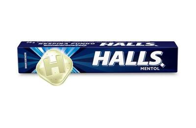 Halls Flavoured Candy Stick Menthol 10 count