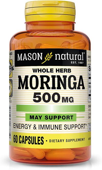 Mason Moringa 500mg Capsules 60's