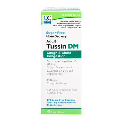 QC Tussin DM Sugar Free 4oz