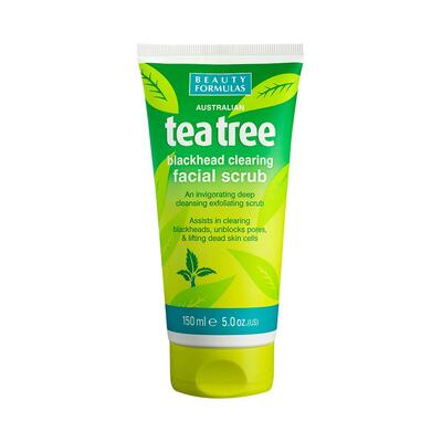 Beauty Formulas Tea Tree Facial Scrub 150ml