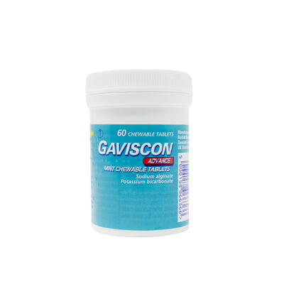 Gaviscon Advance Mint Chewable 60ct