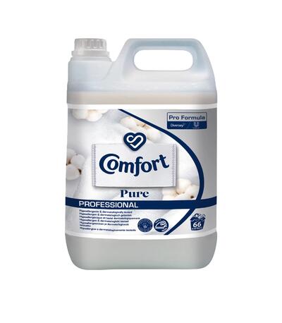 Comfort Professional Cloths Fabric Softener Iron Pure 66 Washes 5L