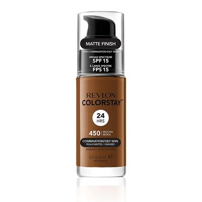 Revlon Colorstay Makeup SPF 15 Combination/oily 450 Mocha Foundation 1.0 fl oz