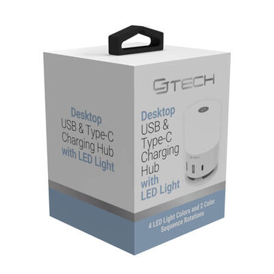 GTech Desktop USB & Type-C Charging Hub