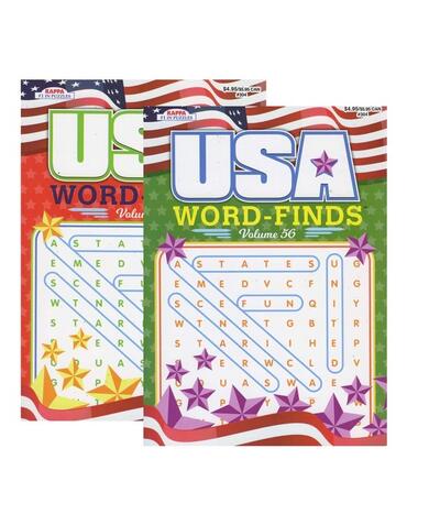 KAPPA USA Word Finds Puzzle Book