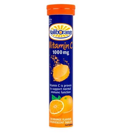 Haliborange Vitamin C 1000mg Orange 20 count