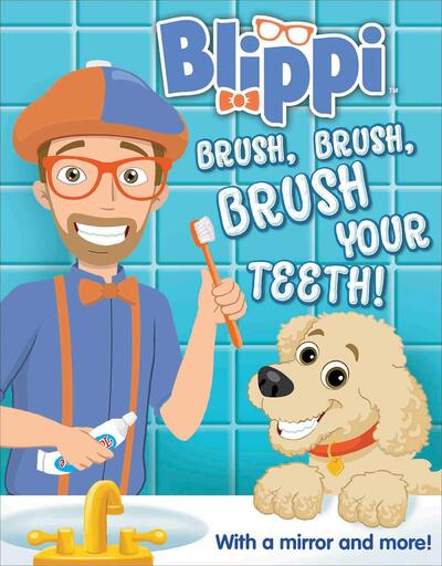 Blippi Brush Brush Your Teeth Board Book