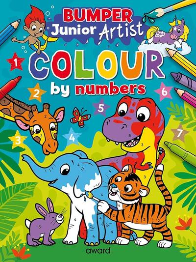 Bumper Junior Artist Colour By Numbers