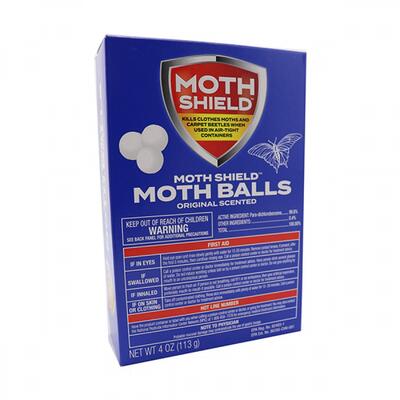 Moth Shield Moth Balls Original 4oz