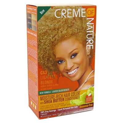 Creme of Nature Moisture Rich Hair Color Lightest Blonde #43