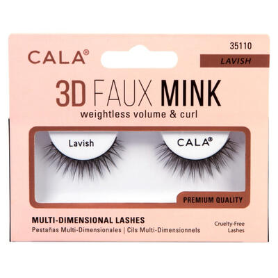 Cala 3D Faux Mink Lashes Lavish