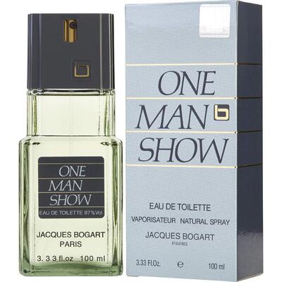 Jacques Bogart One Man Show Eau de Toilette For Men 3.3oz