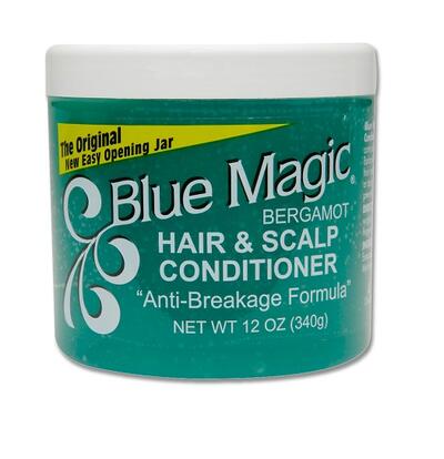 Blue Magic Hair & Scalp Conditioner Bergamot Green 12oz