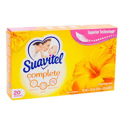 Suavitel Dryer Sheets Morning Sun 20 count