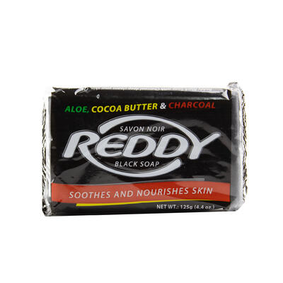 Reddy Black Soap Aloe, Cocoa Butter & Charcoal 125g