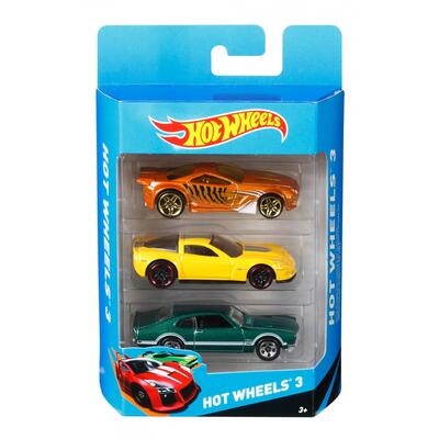 Hot Wheels Die Cast Vehicles 3pk