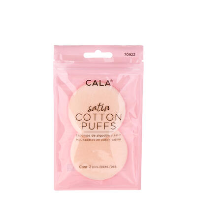 Cala Satin Cotton Puffs 2 pieces