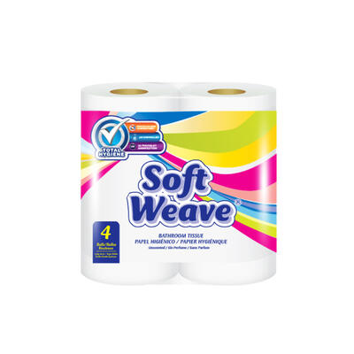 Soft Weave Bath Tissue 4pk