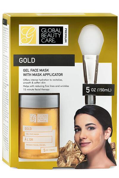 Global Beauty Care Gold Gel Face Mask 1.7 oz