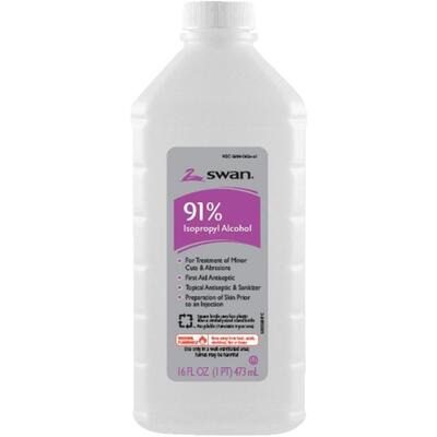 Swan Isopropyl Alcohol 91% 16oz