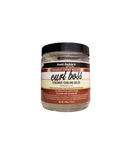 Aunt Jackie's Curl Boss Coconut Curling Gelee 15oz