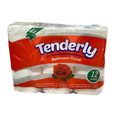 Economy/Tenderly Bathroom Tissue 12 pack