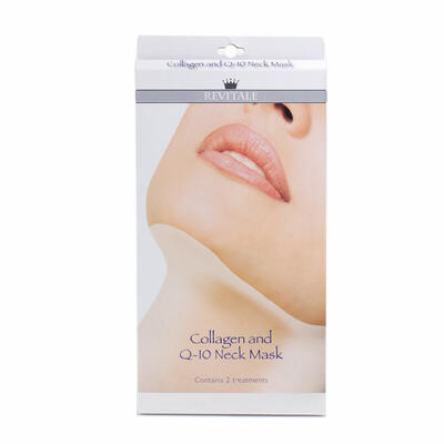 DNR Revitale Q10 Collagen Neck Mask 2ct